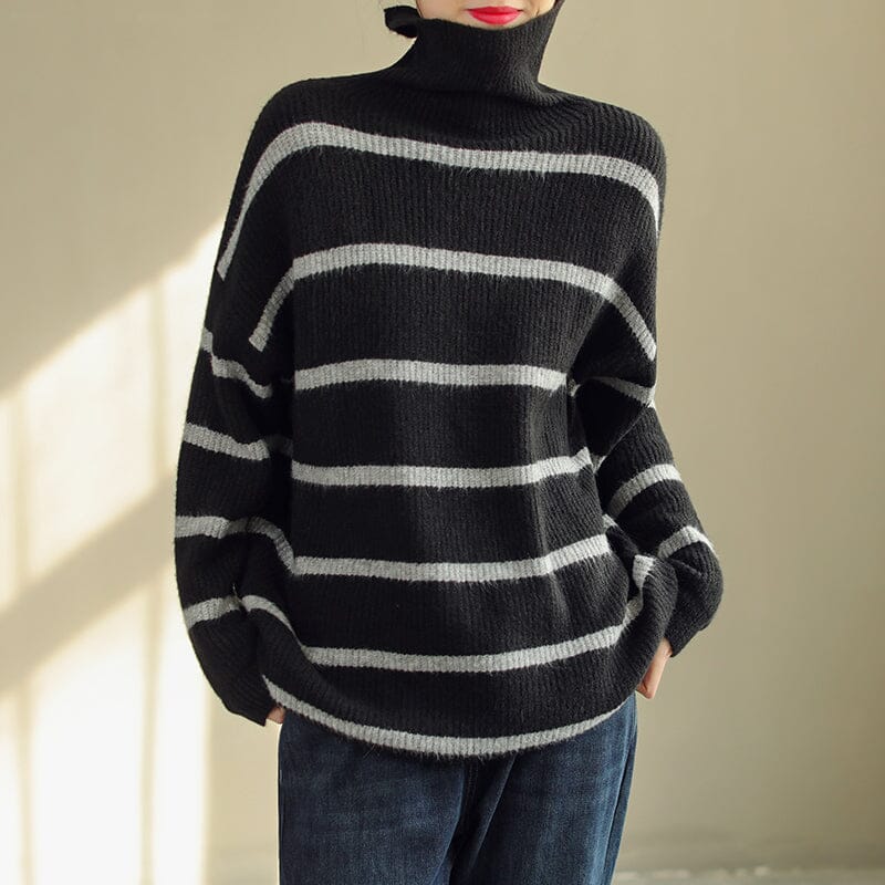 Winter Turtlekneck Knitted Sweater