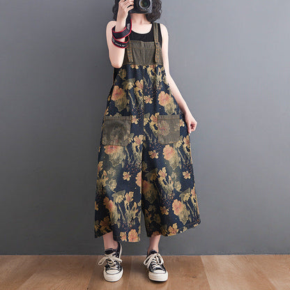 Embroidered Denim Strapless Dress