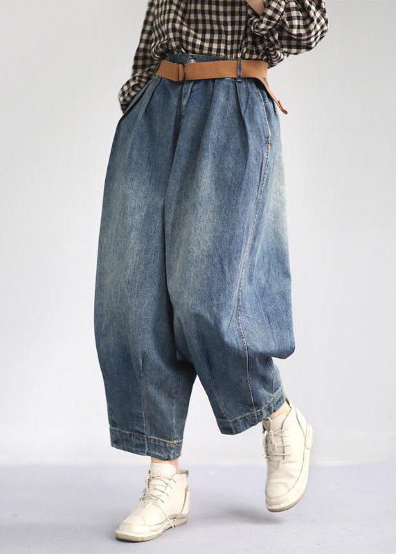 Spring Loose Turnip Pants Jeans