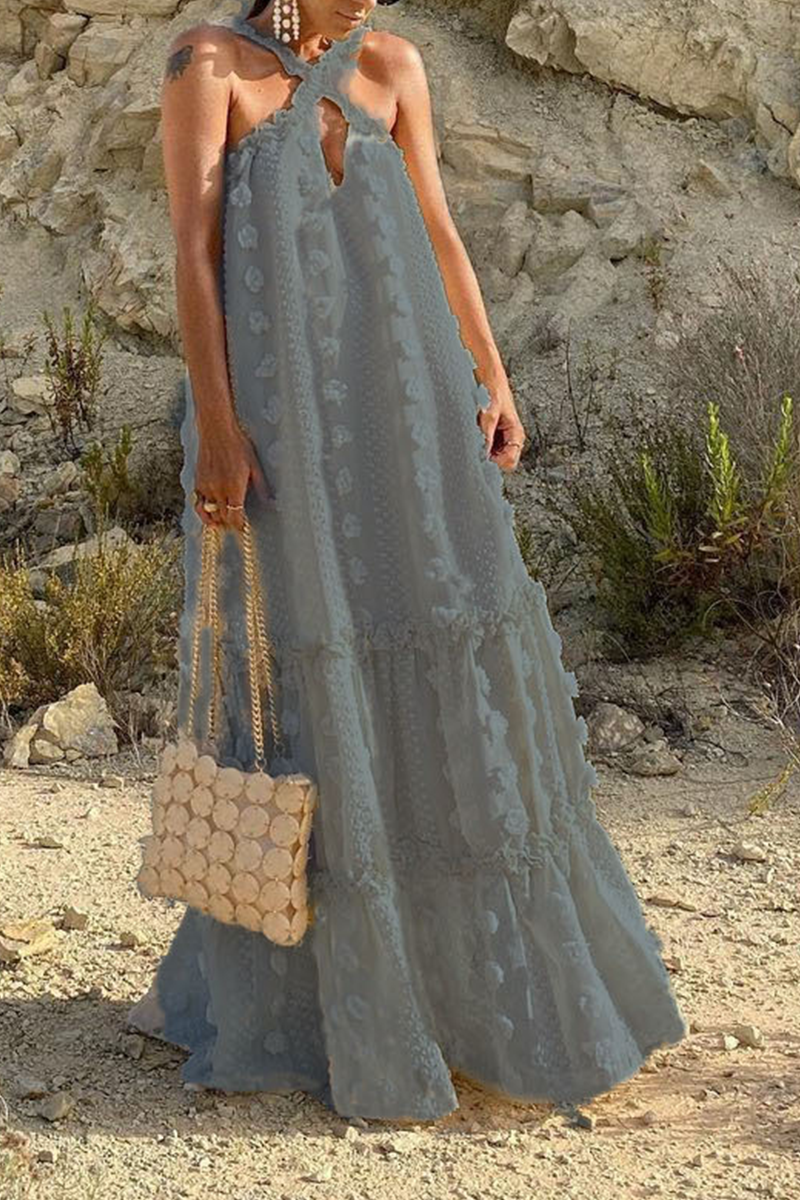 Halter Cake Dresses(6 Colors)
