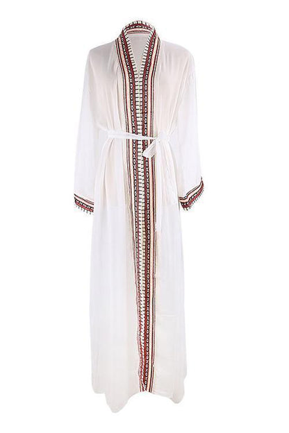 Print Long Sleeve Cardigan