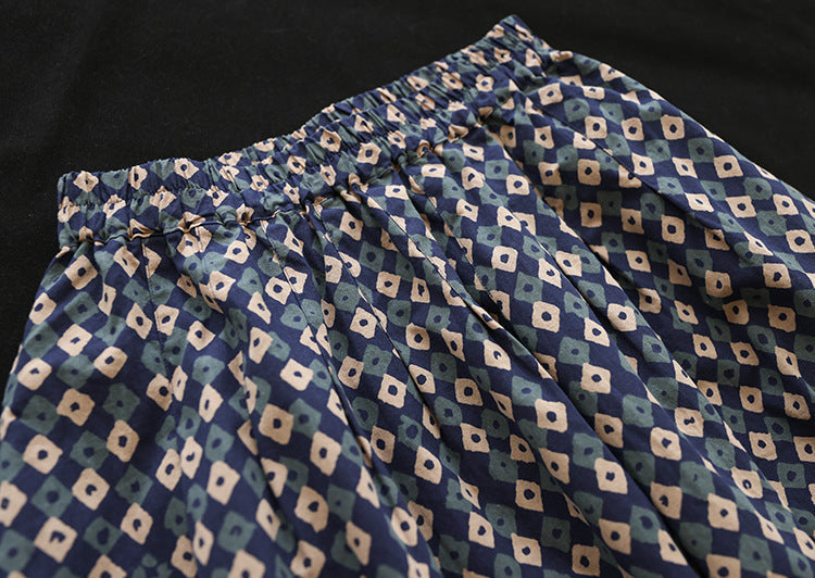 New Retro Elastic Waist Skirt